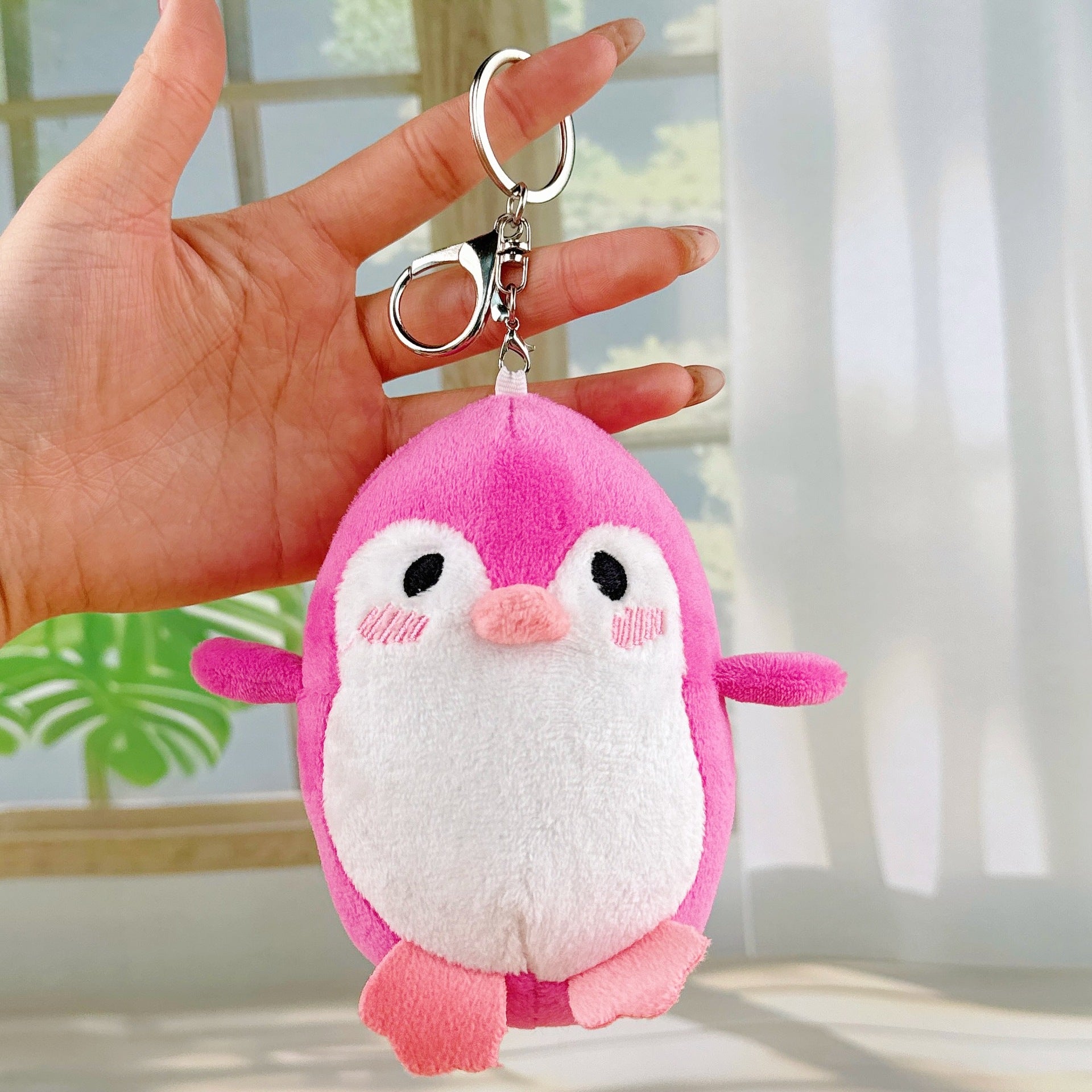 Wholesale  Cartoon Penguin Doll Pendant Cute Little Penguin Plush Toy Keychain Pendant Bag Hanging Ornament Grasp Gifts